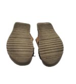 Saboti barbati Memphis One, 41, imitatie de piele, maro - imagine 5