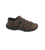 Sandale barbati Lotus, 42, piele, maro