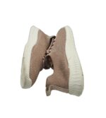 Adidasi dama 39, material textil, bej - imagine 4