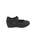 Balerini dama Cushion-Walk, 38, imitatie de piele, negru