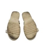 Sandale dama 37, imitatie de piele, alb - imagine 5