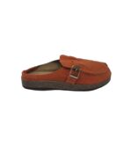 Saboti  barbati 41, material textil, maro