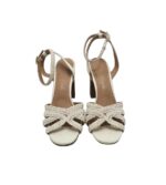 Sandale dama New Look, 39, imitatie de piele, alb - imagine 3