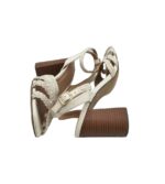 Sandale dama New Look, 39, imitatie de piele, alb - imagine 4