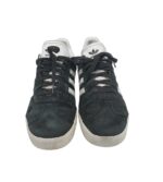 Adidasi barbati Adidas, 44, piele intoarsa, negru - imagine 3
