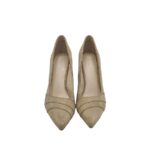 Pantofi dama Graceland, 39, material textil, bej - imagine 3