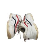 Adidasi dama Fila, 39, imitatie de piele, alb - imagine 4
