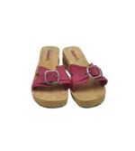 Saboti dama Skechers, 39, imitatie de piele, roz - imagine 3