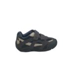 Adidasi copii Geox, 34, imitatie de piele, material textil, gri albastru