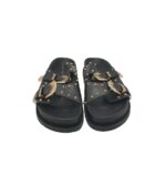 Saboti dama Super Mode, 39, imitatie de piele, negru - imagine 3