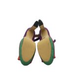 Sandale dama La Strada, 35, material textil, multicolor - imagine 5