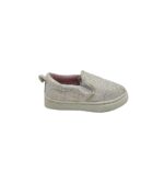 Espadrile copii 29, material textil, alb