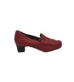 Pantofi dama Footglove, 38, piele, rosu
