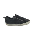 Tenisi dama Clarks, 39, piele intoarsa, material textil, negru