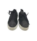 Tenisi dama Clarks, 39, piele intoarsa, material textil, negru - imagine 3