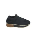Adidasi dama 40, material textil, negru