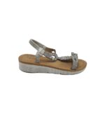 Sandale dama Rentoes, 39, imitatie de piele, gri