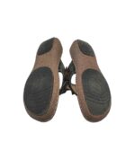 Saboti dama 39, imitatie de piele, negru - imagine 5