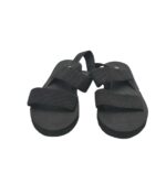 Sandale dama 40, material textil, negru - imagine 3