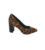 Pantofi dama Sole Diva, 38, material textil, maro negru