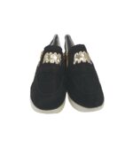 Adidasi dama 42, material textil, negru - imagine 3