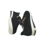 Adidasi dama 42, material textil, negru - imagine 4