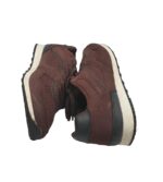 Adidasi barbati Primark, 42, imitatie de piele, material textil, maro - imagine 4