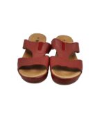Saboti dama Pavers, 38, piele, rosu - imagine 3