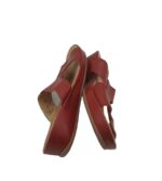 Saboti dama Pavers, 38, piele, rosu - imagine 4