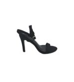 Sandale dama Boohoo, 36, material textil, negru