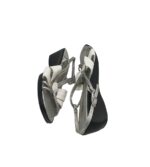 Sandale dama Softlites, 37, imitatie de piele, alb gri - imagine 4