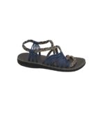 Sandale dama  38, material textil, albastru