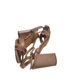 Sandale dama Papaya, 41, material textil, roz - imagine 4