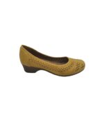 Pantofi dama Kshoes, 39, piele, galben