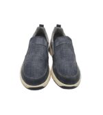 Adidasi barbati Bugatti, 42, imitatie de piele, material textil, gri albastru - imagine 2