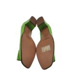Pantofi  dama Sultana, 37, piele, verde - imagine 5