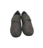 Pantofi dama Waldlaufer, 37.5, material textil, piele, gri - imagine 3