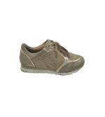 Adidasi dama Semler, 38, material textil, piele intoarsa, gri auriu