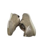 Adidasi dama Semler, 38, material textil, piele intoarsa, gri auriu - imagine 4