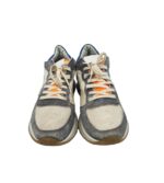 Adidasi barbati Philippe Modele, 45, piele intoarsa, material textil, alb gri - imagine 3