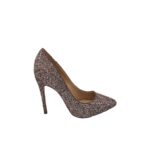 Pantofi dama Bershka, 37, imitatie de piele, bej gri