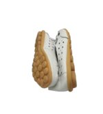 Mocasini dama 39, piele, alb - imagine 4