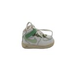 Adidasi copii Nike, 25, piele, alb
