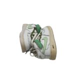 Adidasi copii Nike, 25, piele, alb - imagine 4