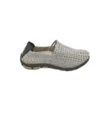 Espadrile dama Messo, 40, material textil, alb gri