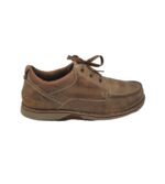 Mocasini barbati Clarks, 44, piele, maro
