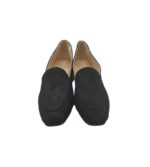 Mocasini dama Papaya, 38, material textil, negru - imagine 3