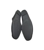 Mocasini dama Papaya, 38, material textil, negru - imagine 5