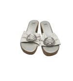 Saboti dama Per Una, 37, piele, alb - imagine 3