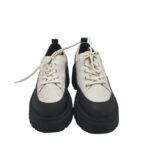 Pantofi dama Catwalk, 40, imitatie de piele, alb negru - imagine 3